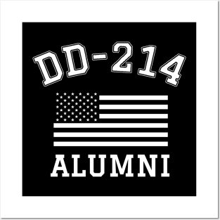 Patriotic DD-214 Alumni Posters and Art